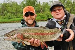Trophy Rainbow Trout in Bristol Bay Alaska