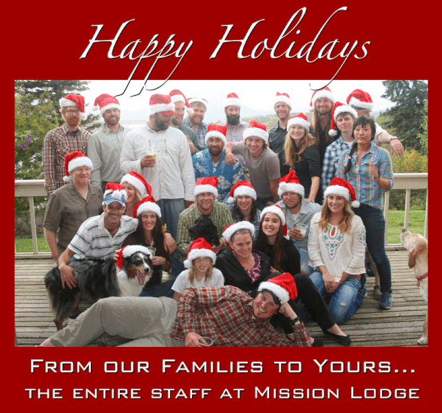 HAPPY HOLIDAYS, MERRY CHRISTMAS AND EVERYTHING ELSE!